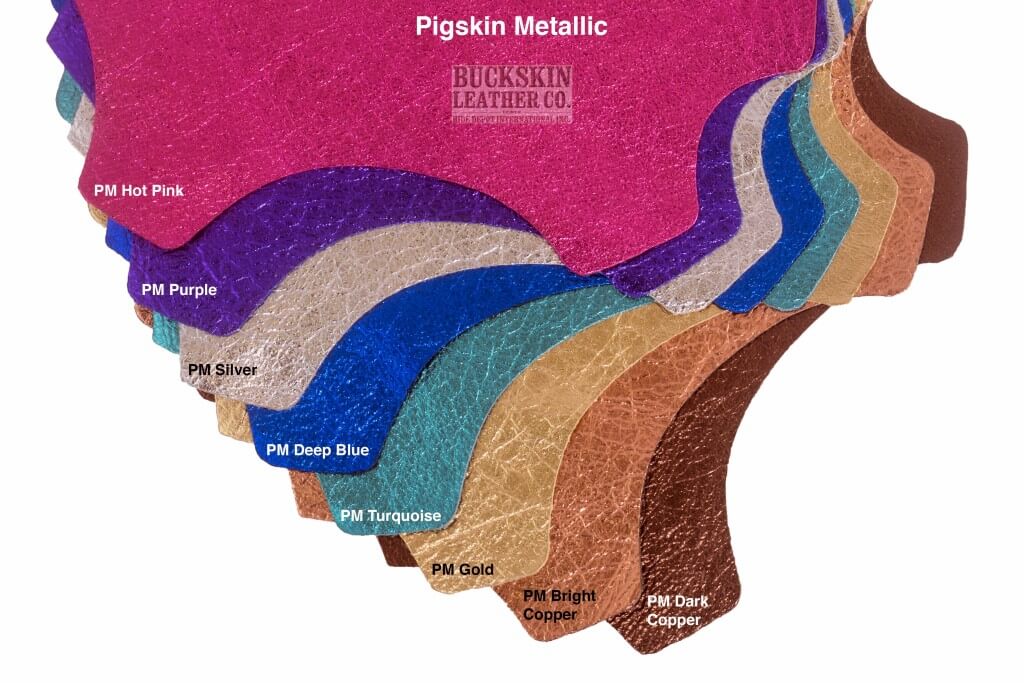 pigskin apparel leather metallics