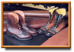 shoe and boot leather