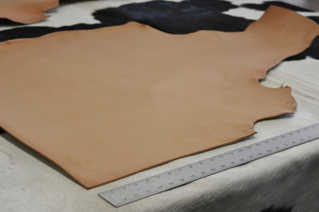Springfield Leather Company 12x24 Pre-Cut Hermann Oak Vegetable Tan Cowhide Leather Tooling Pieces 5-6oz 