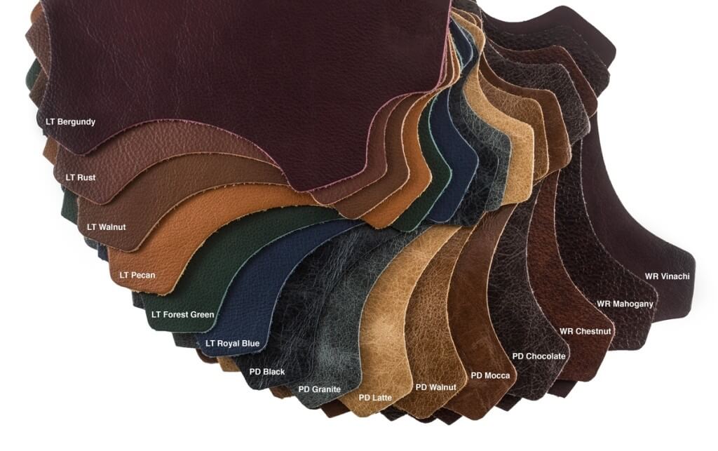 thumbnail image 2 of Pre-Cut Glossy Cowhide Leather Sheet – Black/Brown – 5/6 Oz Full Grain Vegetable Tanned – For Upholstery, Holsters, Crafts 2 of 6