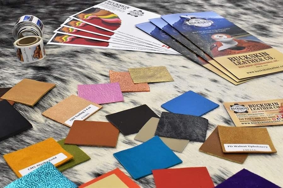 Leather samples 